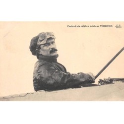 AVIATION - SAN33970 - Portrait du célèbre aviateur Védrines