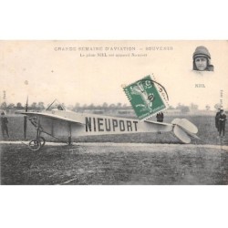 AVIATION - SAN33972 - Le Pilote Niel sur son appareil Nieuport