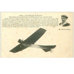 AVIIONS.n°28289.MONOPLAN ESNAULT-PELTERIE PILOTE PAR GORDON BELL