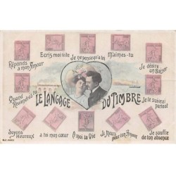 Représentations Timbres - n°90876 - Le Langage du Timbre - Réponds à mon Amour, Ecris moi vite ....
