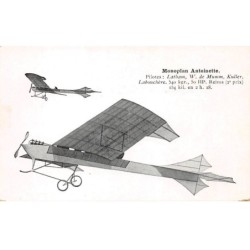 AVIATION - SAN53975 - Monoplan Antoinette - Pilotes : Latham, W. De Mumm, Kuller, Labouchère