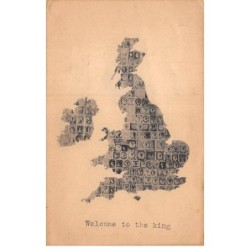 Représentation Timbres - n°86862 - Welcome to the King - Royaume-Uni