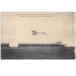 aviation . n°47160 . grande semaine d aviation de champagne . leblanc