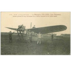 aviation .n°33098 . le monoplan tellier