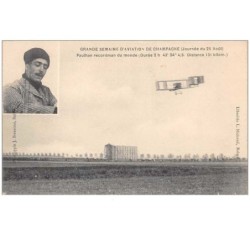 aviation . n°47149 . grande semaine d aviation de champagne . paulhan