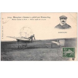 aviation. n°47944 . monoplan sommer piloté par kimmerling.plie