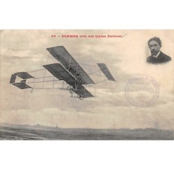 Avions - n°68571 - Sommer vole sur Biplan Farman