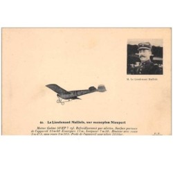 aviation. n°47956 . le ltd maillols sur monoplan nieuport