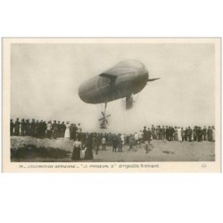 DIRIGEABLES.n°28247.LOCOMOTION AERIENNE."LE PARSEVAL II".DIRIGEABLE ALLEMAND