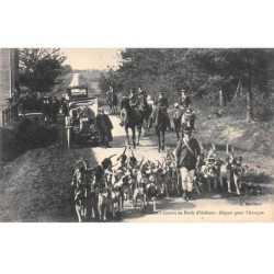 CHASSE - SAN37948 - Chasses à courre en Forêt d'Orléans - Départ pour l'Attaque