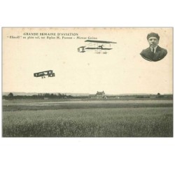 AVIATION.GRANDE SEMAINE D'AVIATION.n°49.EFIMOFF SUR BIPLAN H FARMAN.PORTRAIT AVIATEUR