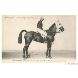 CAR-ABRP6-0547-HIPPISME - HELIOTROPE - Baie née en 1907 - Par ukase Ier et thérésa - Par james watt