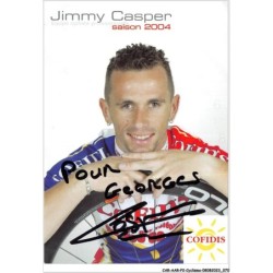 CAR-AARP2-0122 - CYCLISME - Jimmy CASPER - COFIDIS.AUTOGRAPHE ORIGINAL
