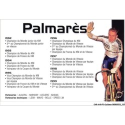 CAR-AARP1-0070 - CYCLISME - Florian ROUSSEAU.AUTOGRAPHE ORIGINAL