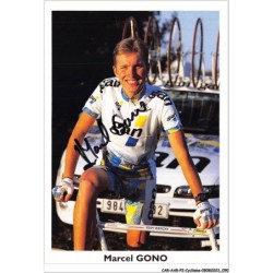 CAR-AARP2-0132 - CYCLISME - Marcel GONO.AUTOGRAPHE ORIGINAL