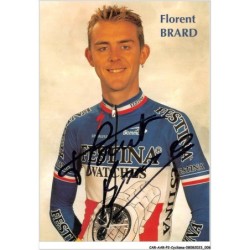 CAR-AARP2-0083 - CYCLISME - Florent BRARD - Champion de France du contre la montre 2001.AUTOGRAPHE ORIGINAL