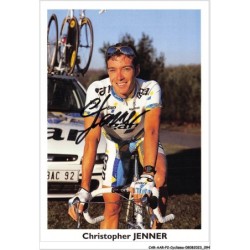 CAR-AARP2-0134 - CYCLISME - Christopher JENNER.AUTOGRAPHE ORIGINAL