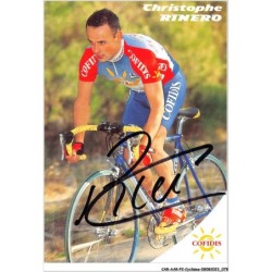 CAR-AARP2-0126 - CYCLISME - Christophe RINERO - COFIDIS.AUTOGRAPHE ORIGINAL