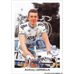 CAR-AARP2-0139 - CYCLISME - Anthony LANGELLA.AUTOGRAPHE ORIGINAL
