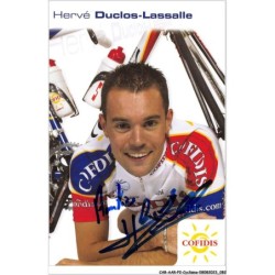 CAR-AARP2-0128 - CYCLISME - Hervé DUCLOS-LASSALLE - COFIDIS.AUTOGRAPHE ORIGINAL