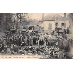 CHASSE - SAN37831 - Chasse à Courre en forêt de Fontainebleau