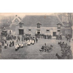 CHASSE - SAN37910 - La Celle les bordes - Chasse de la St Hubert - Bénédiction de la Meute