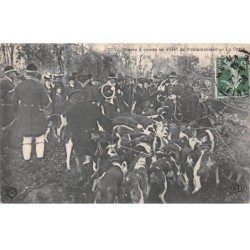 CHASSE - SAN37835 - Chasse à Courre en Forêt de Fontainebleau - La Curée