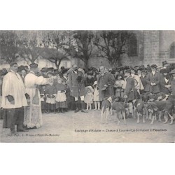 CHASSE - SAN37906 - Equipage d'Halatte - Chasse à Courre - La St Hubert à Fleurines