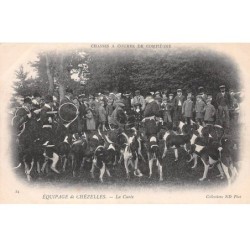 CHASSE - SAN37898 - Equipage de Chezelles - La Curée
