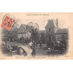 CHASSE - SAN37902 - Equipage Orly - Le Rendez vous à Saint Corneille - Chasses à courre de Compiègne