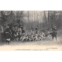 CHASSE - SAN37842 - Forêt de Fontainebleau - La Chasse à Courre - La Curée