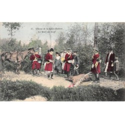 CHASSE - SAN37918 - Chasse de la Saint Hubert - La Mort du Cerf