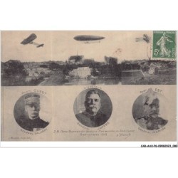 CAR-AAUP6-0453 - AVIATION - D.B carte souvenir des grandes manoeuvres du SUD-OUEST - SEPTEMBRE 1912