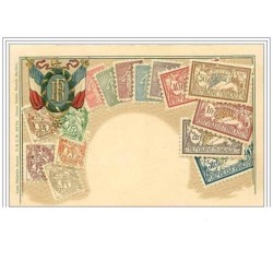 FRANCE.CARTE POSTALE.REPRESENTATION DE TIMBRES
