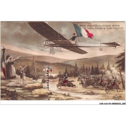CAR-AAUP6-0416 - AVIATION - cessez allemands vos morgues altieres - car l'oiseau francais se rit des fontrieres