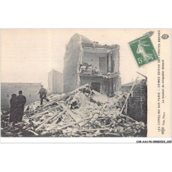 CAR-AAUP6-0428 - AVIATION - LES ZEPPELINS SUR PARIS - CRIMES ODIEUX DES PIRATES BOCHES - la maison du brigadier bidault