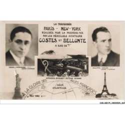 CAR-ABIP1-0083-AVIATION - la traversée - paris-new york - costes et bellonte