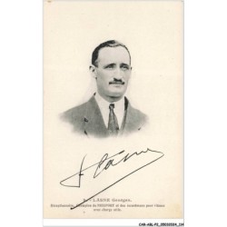 CAR-ABLP2-0149-AVIATION - lasne georges - receptionaire - champion du nieuport et des recordman pour vitesse