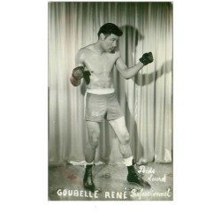 BOXE.n°25900.GOUBELLE RENE.PROFESSIONNEL.POIDS LOURD