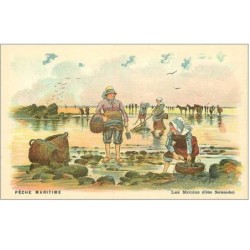PECHE.PECHE MARITIME.PECHE AUX MOULES
