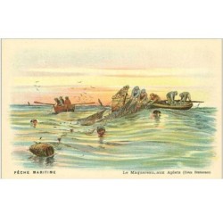 PECHE.PECHE MARITIME.PECHE AU MAQUEREAU,AUX APLETS