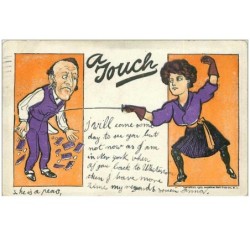 ESCRIME.n°13086.A TOUCH.FEMME
