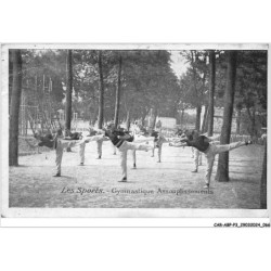 CAR-ABPP3-0214-SPORTS - Les sports - gymnastique assouplissements