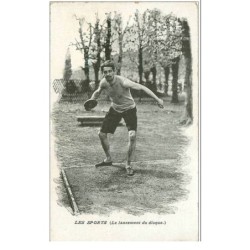 LES SPORTS.LE LANCEMENT DU DISQUE