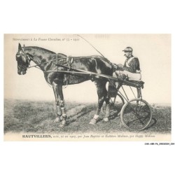 CAR-ABRP6-0510-HIPPISME - HAUTVILLERS - Noir né en 1907 - Par jean baptiste et katbleen medium - Par happy medium