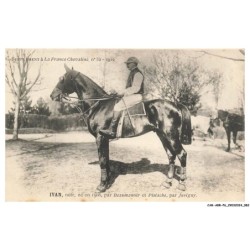 CAR-ABRP6-0534-HIPPISME - IVAN - Noir né en 1908 - Par beaumanoir et pistache - Par juvigny