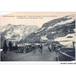 CAR-ABCP7-0592 - CYCLISME - HAUT-DAUPHINE - PASSAGE DU TOUR DE FRANCE - AU COL DU GALIBIER