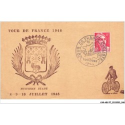 CAR-ABCP7-0597 - CYCLISME - TOUR DE FRANCE 1948 - HUITIEME ETAPE - 8-9-10 JUILLET 1948