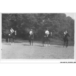 CAR-ABCP6-0522 - HIPPISME - QUATRE CAVALIERS - CARTE PHOTO