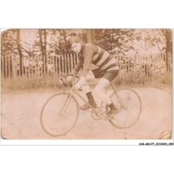 CAR-ABCP7-0601 - CYCLISME - CARTE PHOTO - VENDU EN ETAT